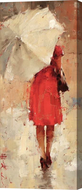 Andre Kohn Summer Drizzle Stretched Canvas Painting / Canvas Art