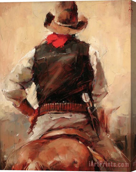 Andre Kohn The New Sheriff Stretched Canvas Painting / Canvas Art