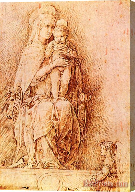 Andrea Mantegna Madonna And Child Stretched Canvas Print / Canvas Art