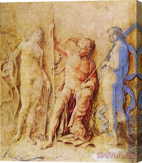 Andrea Mantegna Mars, Venus, And Diana Stretched Canvas Painting / Canvas Art