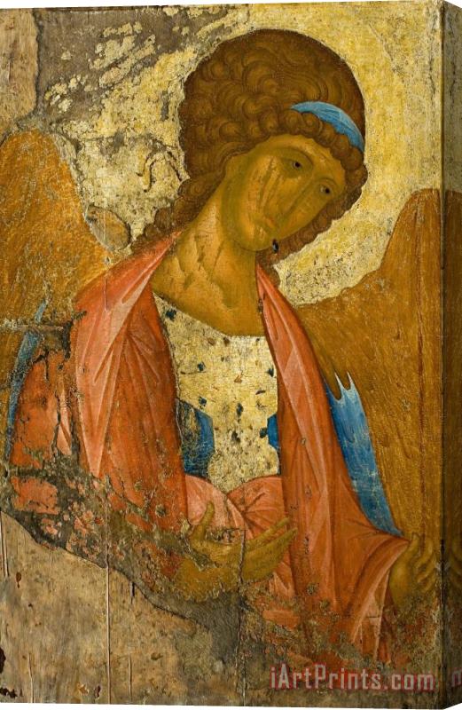 Andrei Rublev Archangel Michael. From the Deisus Chin Stretched Canvas Painting / Canvas Art