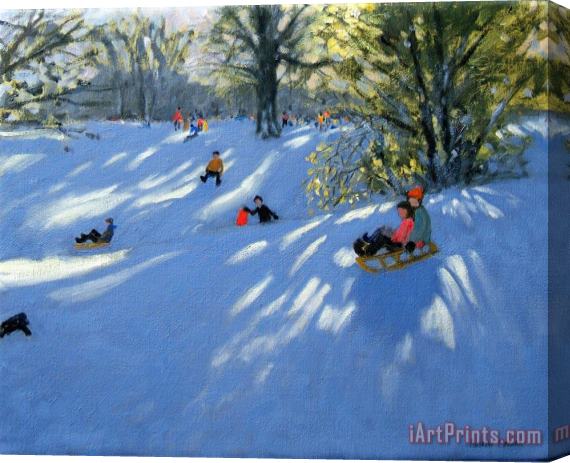 Andrew Macara Early snow Stretched Canvas Painting / Canvas Art