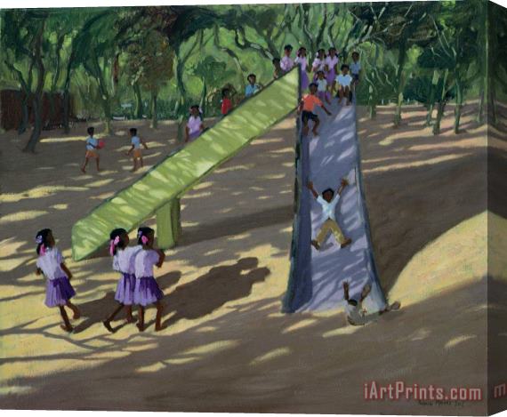 Andrew Macara Slide Mysore Stretched Canvas Print / Canvas Art