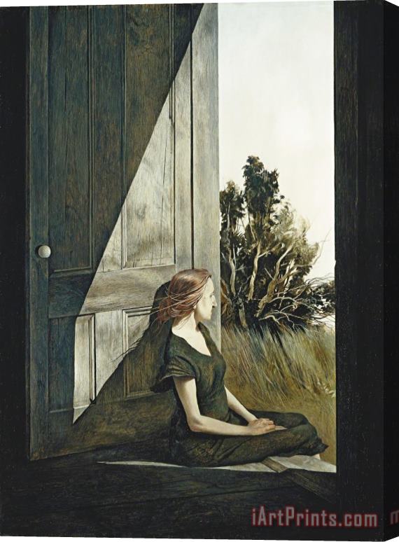 andrew wyeth Christina Olson, 1947 Stretched Canvas Print / Canvas Art