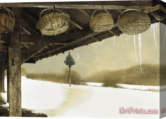 andrew wyeth Crescent, 1987 Stretched Canvas Print / Canvas Art