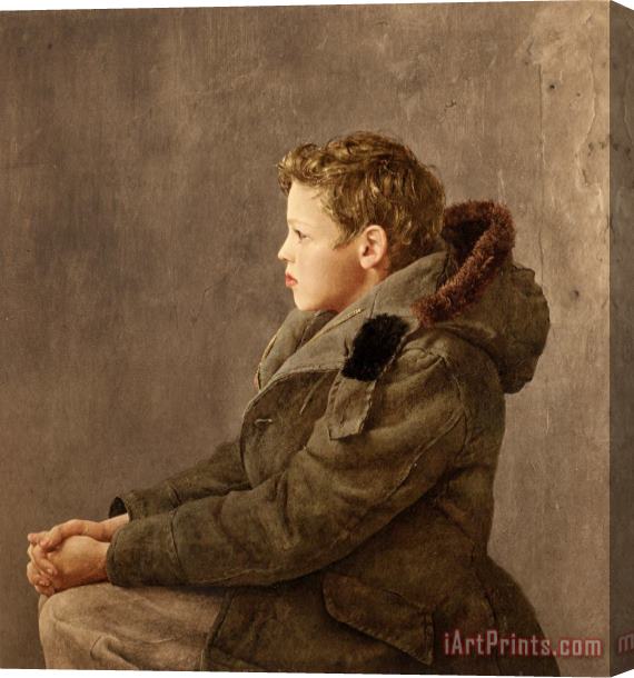 andrew wyeth Nicholas, 10 Years Old Stretched Canvas Print / Canvas Art