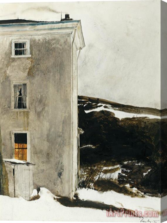 andrew wyeth Unknown Stretched Canvas Print / Canvas Art