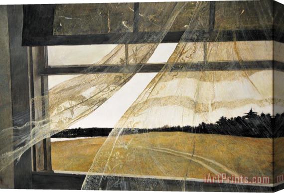 andrew wyeth Wind From The Sea 1947 Stretched Canvas Print / Canvas Art