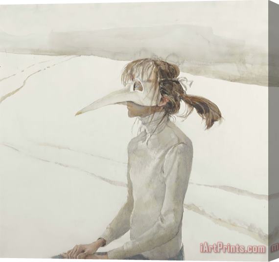 andrew wyeth Winter Carnival, 1985 Stretched Canvas Painting / Canvas Art