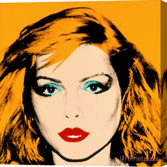 Andy Warhol Debbie Harry 1980 Stretched Canvas Painting / Canvas Art