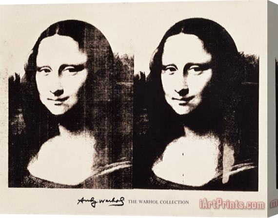 Andy Warhol Double Mona Lisa 1963 Stretched Canvas Painting / Canvas Art
