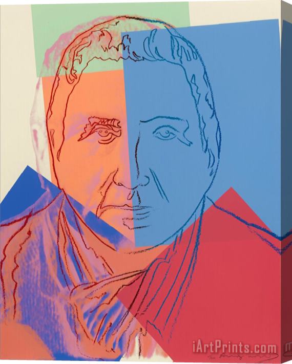 Andy Warhol Gertrude Stein, From Ten Portraits of Jews of The Twentieth Century, 1980 Stretched Canvas Print / Canvas Art