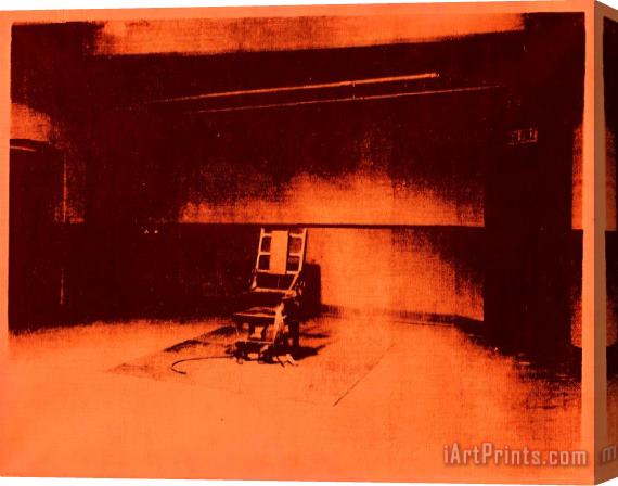 Andy Warhol Little Electric Chair, 1965 Stretched Canvas Print / Canvas Art