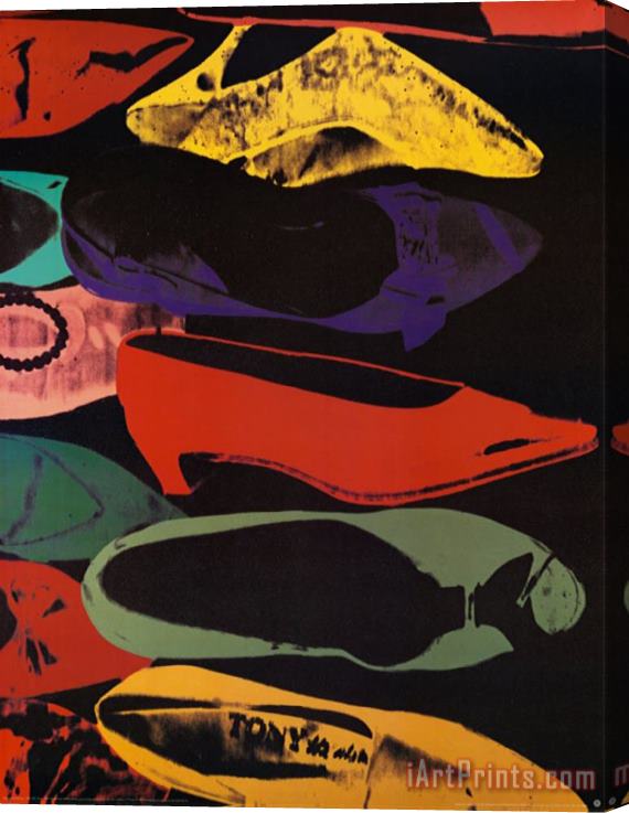 Andy Warhol Shoes 1980 Stretched Canvas Painting / Canvas Art