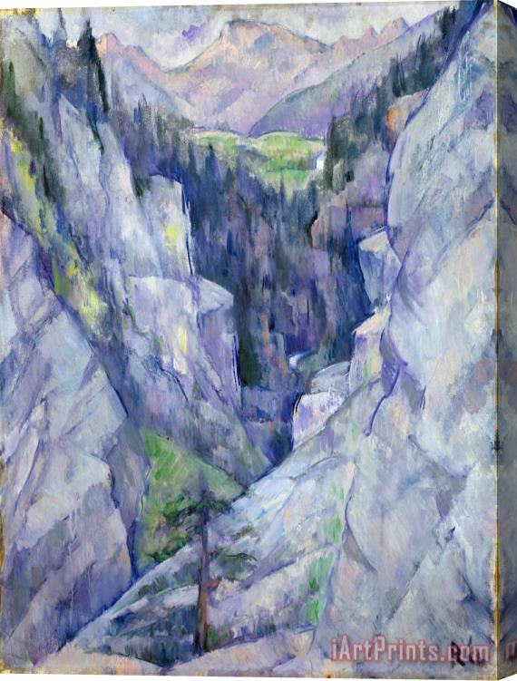 Anita Ree Ravine at Pians Stretched Canvas Painting / Canvas Art