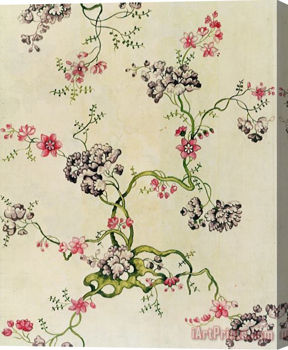 Anna Maria Garthwaite Silk Design Stretched Canvas Painting / Canvas Art