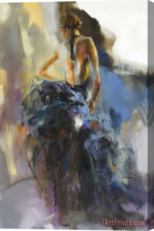 Anna Razumovskaya Sapphire Momento Stretched Canvas Painting / Canvas Art