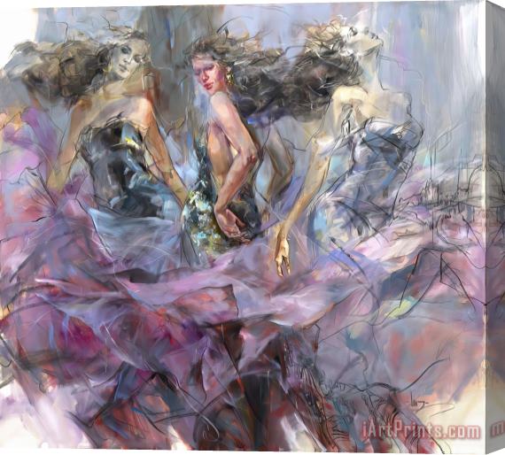 Anna Razumovskaya Timeless Journey Stretched Canvas Painting / Canvas Art