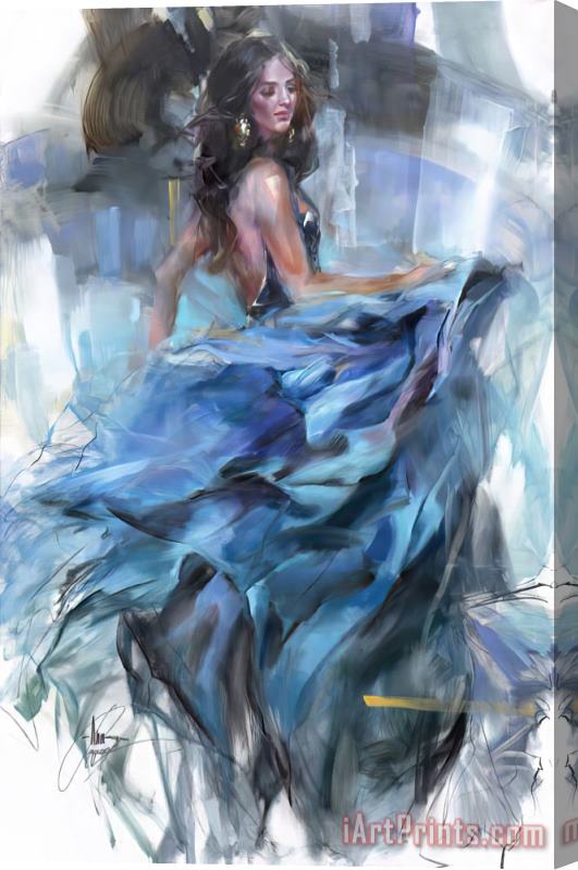 Anna Razumovskaya Tune of Passion 3 Stretched Canvas Print / Canvas Art
