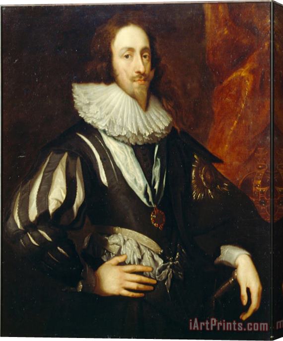 Anthonie Van Dyck Charles I Stretched Canvas Painting / Canvas Art