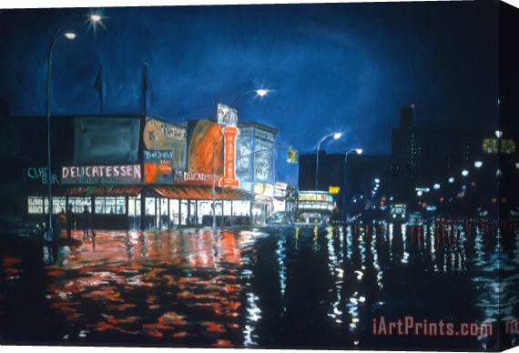 Anthony Butera Coney Island Stretched Canvas Painting / Canvas Art