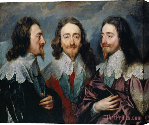 Anthony van Dyck Charles I Stretched Canvas Print / Canvas Art