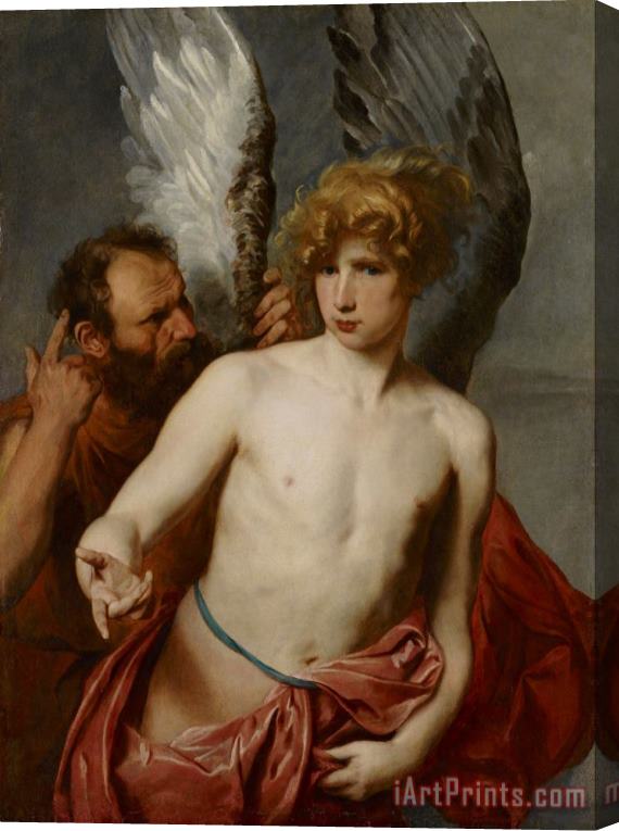 Anthony van Dyck Daedalus And Icarus Stretched Canvas Print / Canvas Art