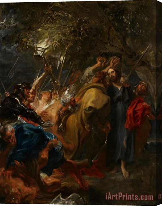 Anthony van Dyck The Betrayal Of Christ Stretched Canvas Painting / Canvas Art