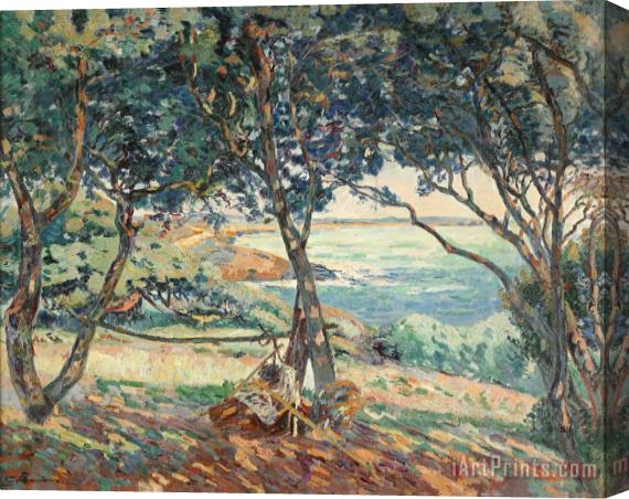 Armand Guillaumin Paysage D'agay Stretched Canvas Print / Canvas Art