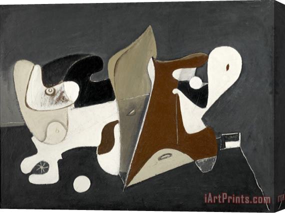 Arshile Gorky Nighttime, Enigma And Nostalgia Stretched Canvas Painting / Canvas Art