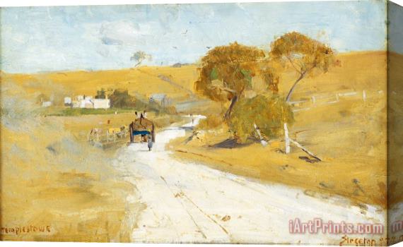 Arthur Claude Strachan At Templestowe Stretched Canvas Print / Canvas Art