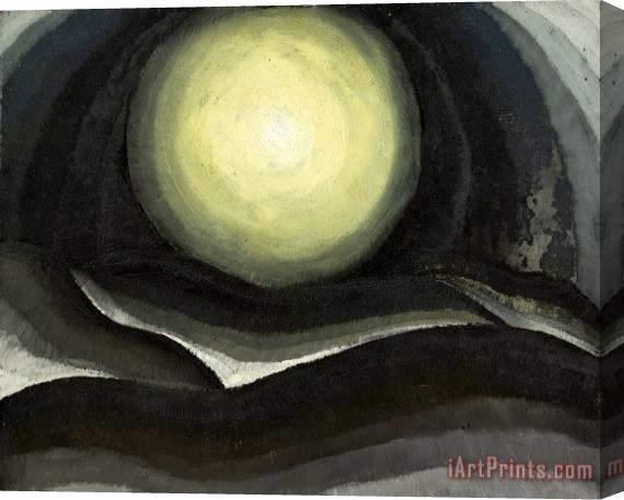 Arthur Garfield Dove Moon Stretched Canvas Print / Canvas Art
