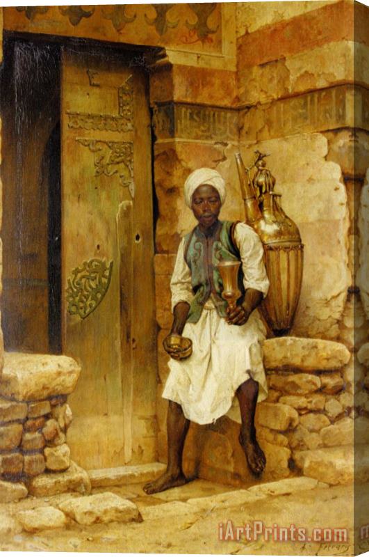 Arthur Von Ferraris A Nubian Boy Stretched Canvas Painting / Canvas Art