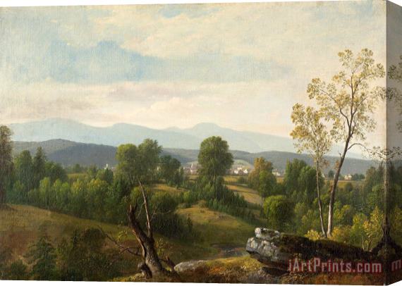 Asher Brown Durand A View of The Valley Stretched Canvas Painting / Canvas Art
