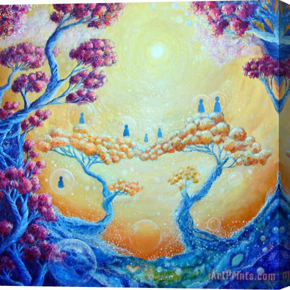 Ashleigh Dyan Moore Children of Light Stretched Canvas Painting / Canvas Art