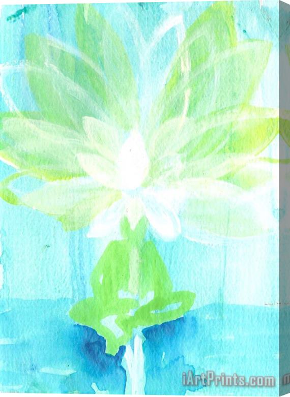Ashleigh Dyan Moore Lotus Petals Awakening Spirit Stretched Canvas Print / Canvas Art