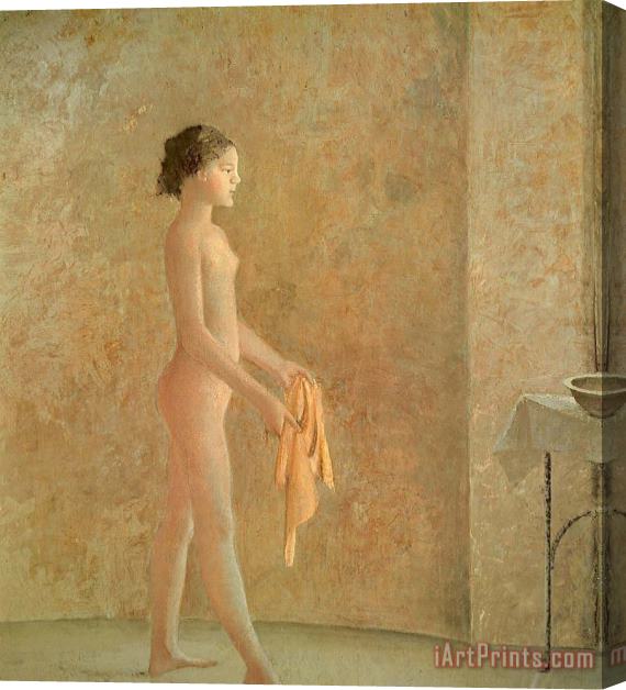 Balthasar Klossowski De Rola Balthus Nude in Profile Stretched Canvas Painting / Canvas Art