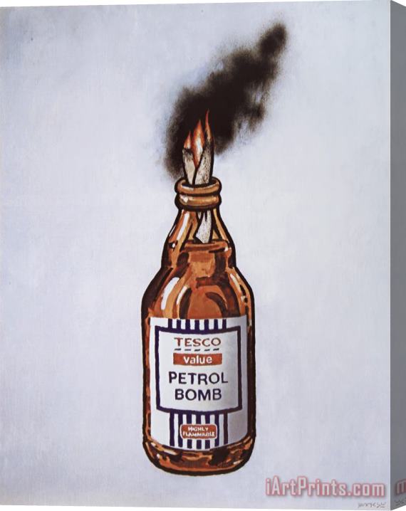 Banksy Tesco Value Petrol Bomb, 2011 Stretched Canvas Print / Canvas Art