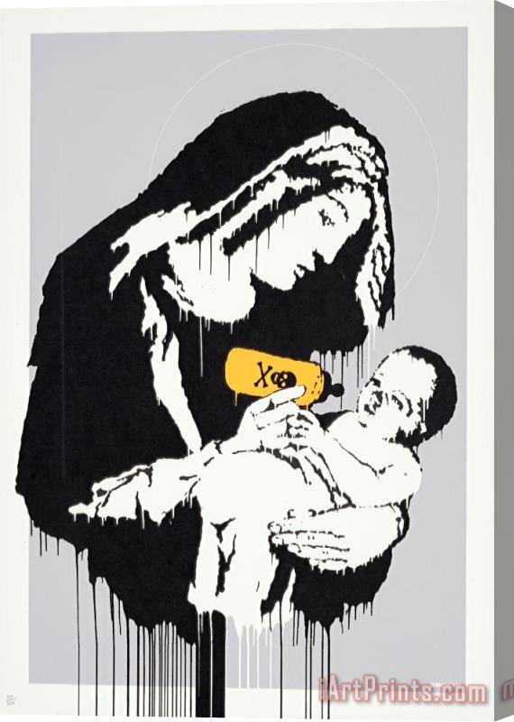 Banksy Toxic Mary, 2003 Stretched Canvas Print / Canvas Art