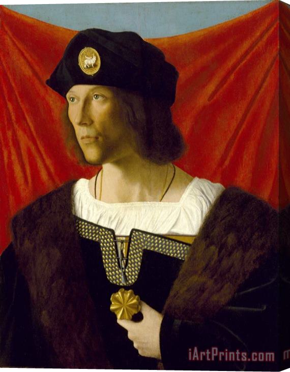 Bartolomeo Veneto Portrait of a Man Stretched Canvas Print / Canvas Art