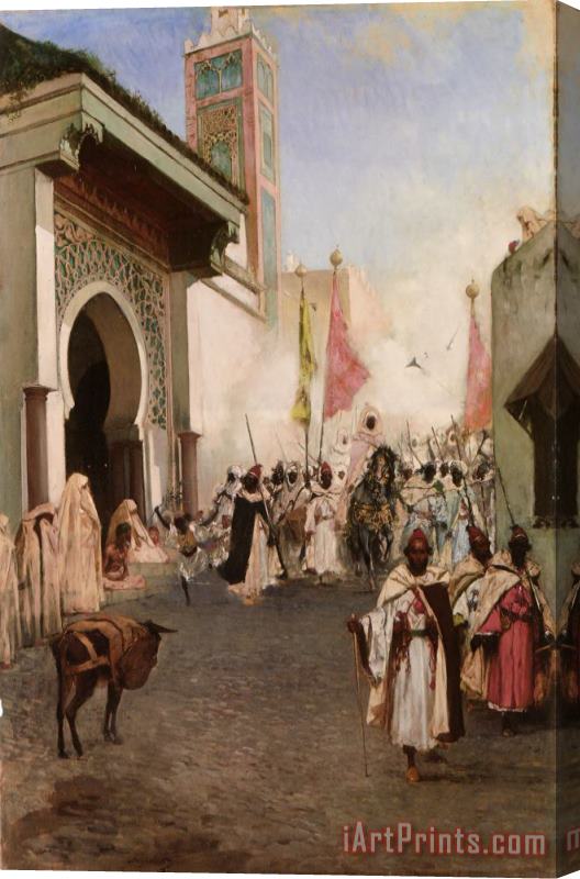 Benjamin Jean Joseph Constant Entrance of Mohammed II Into Constantinople Stretched Canvas Painting / Canvas Art