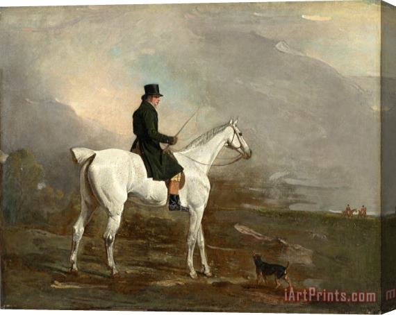Benjamin Marshall Noble, a Hunter Well Known in Kent Stretched Canvas Print / Canvas Art