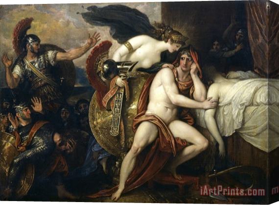 Benjamin West Thetis Bringing Armor to Achilles Stretched Canvas Print / Canvas Art