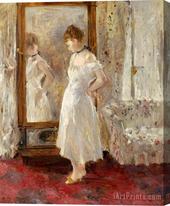 Berthe Morisot Psyche Stretched Canvas Painting / Canvas Art