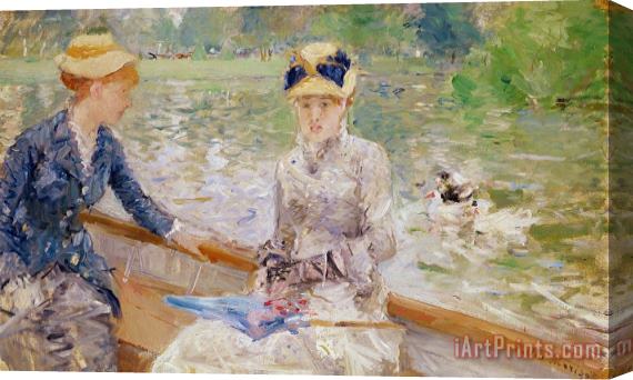Berthe Morisot Summers Day Stretched Canvas Print / Canvas Art