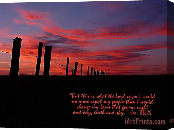 Blair Wainman Living Sky Promise Stretched Canvas Print / Canvas Art