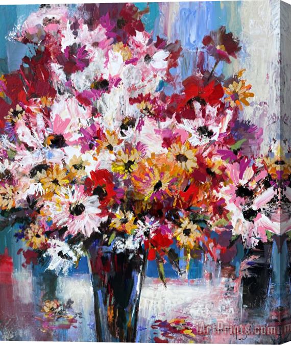 Brent Heighton Spring Bouquet Stretched Canvas Print / Canvas Art