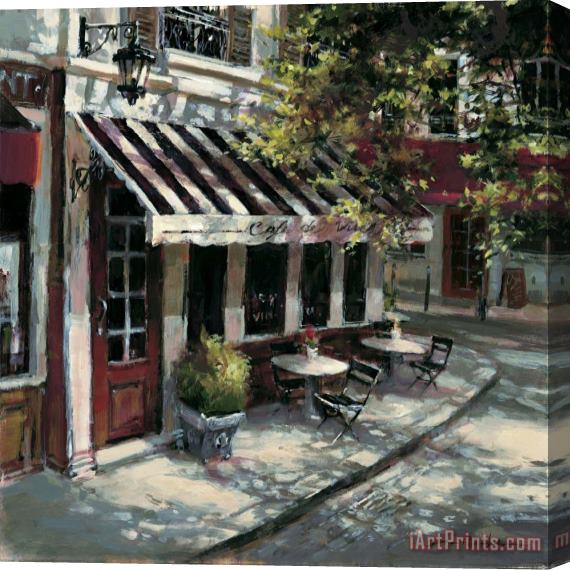 brent heighton Wine Cafe Stretched Canvas Painting / Canvas Art