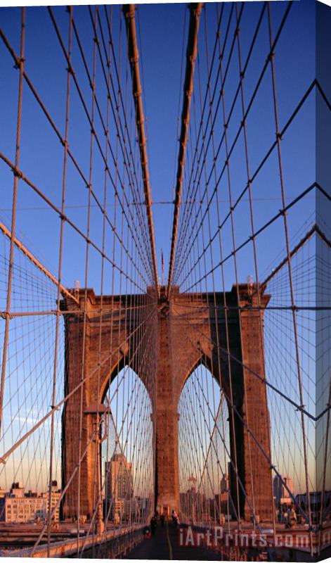 Brooklyn Bridge Brooklyn Bridge Stretched Canvas Print / Canvas Art