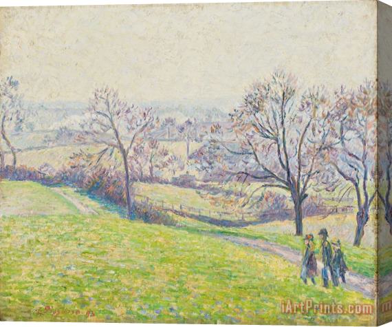Camille Pissarro Epping landscape Stretched Canvas Print / Canvas Art